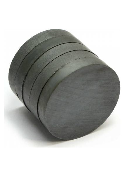 30 x 3 Yuvarlak Ferrit Mıknatıs (100'lü Paket)