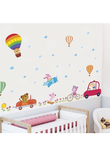 Sıcak Renkli Balonlar Çocuk Ve Bebek Odasi Duvar Parti Süsleme Sticker Pvc fiyatları