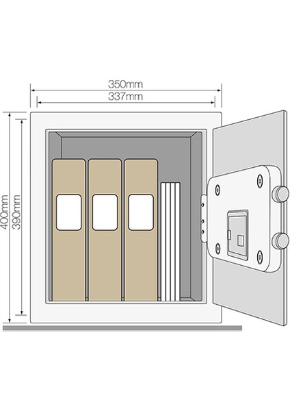 Maksimum Güvenlik Sertifikalı - Ofis Tipi Motorlu Kasa - YSEM/400/EG1