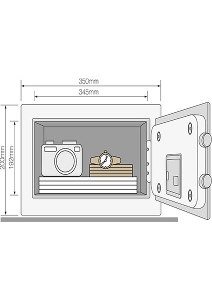 Yüksek Güvenlikli - Compact Tipi Motorlu Kasa - YSEB/200/EB1