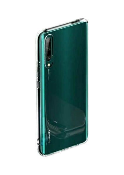 Huawei P Smart Pro 2019 Kılıf Süper Silikon Kılıf Şeffaf