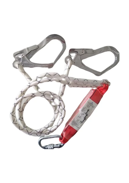 Çift Kollu Şok Emicili Lanyard