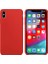 Apple iPhone XS Max Tam Koruma Silikon Kılıf - Kırmızı 2