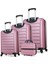 Ruby Abs 4'lü Travel Valiz Seti Rose Gold 2
