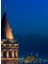 Galata Kulesi Gece Fotoğraf Kanvas Tablo 2