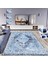 Kaymaz Taban Yıkanabilir Modern Çini Desenli Dijital Baskılı Halı RSP100 1