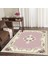 Kaymaz Taban Yıkanabilir Barok ve Çiçek Desenli Dijital Baskılı Halı RSP110 1