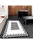 Kaymaz Taban Yıkanabilir Dekoratif Geometrik Desenli Dijital Baskılı Halı RSP136 1