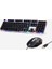 C56 Gamer Combo Rgb Klavye Mouse Set 1