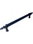 Zirve Mat Siyah Lux Mobilya Kulbu Dolap Çekmece Kulp 160 mm 1