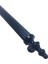 Zirve Mat Siyah Lux Mobilya Kulbu Dolap Çekmece Kulp 160 mm 2