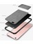 Apple iPhone 7 Fabrik Serisi Kumaş ve Deri Desen Kılıf - Gri 5