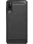 Samsung Galaxy A70s Brushed Carbon Fiber Silikon Kılıf - Siyah 1