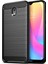 Xiaomi Redmi 8A Brushed Carbon Fiber Silikon Kılıf - Siyah 2