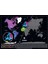 Scratch Map Eyaletli Bayraklı Kazınabilir Dünya Haritası 2020 Versiyon En Büyük Boy 70×100 cm 1