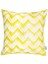 Dekoratif Yastık Kırlent Kılıfı Çift Taraflı Zigzag KR21 Sarı 1