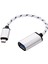 MC318 UTV007 Micro USB 3.0 To USB 3.0 Otg Kablo Gümüş 2