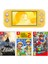 Switch Lite Konsol Sarı + Super Mario Maker 2 + Nintendo Super Mario Odyssey + The Legend Of Zelda Breath Of The Wild Switch Oyun 1