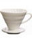 Seramik Kahve Demleyici Dripper Beyaz 1