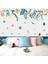 Kt Decoration Taze Ağaç Yaprakları Oturum Odası Modern Duvar Sticker 1