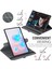 Samsung Galaxy Tab S6 10.6" T860 Kılıf 360 Rotating Stand Deri Lacivert 4