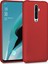 Matte Silicone Oppo Reno 2Z Kılıf Kırmızı 2