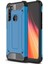 Xiaomi Redmi Note 8T Kılıf Rugged Armor Mavi 2