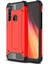Xiaomi Redmi Note 8T Kılıf Rugged Armor Kırmızı 2