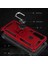 Xiaomi Redmi Note 8 Kılıf Military Ring Holder Siyah 4