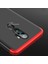 Oppo A9 2020 Kılıf Double Dip 360 Protective Siyah - Mavi 4