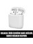 Apple AirPods 1. Nesil/2. Nesil Mat Silikon Kılıf Beyaz 2