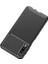 Samsung Galaxy A50s Kılıf Negro Karbon Dizayn Silikon + Nano Glass Siyah 3