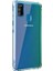 Samsung Galaxy M30s Kılıf AntiShock Ultra Koruma + Nano Glass Şeffaf 1