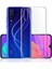Xiaomi Mi 9 Lite Kılıf Süper Silikon Yumuşak Arka Koruma + Nano Glass Şeffaf 3