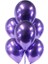 Latex Krom Balon 5'li Mor 1