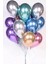 Latex Krom Balon 10'lu Karışık 1