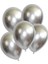Latex Krom Balon 10'lu Gümüş 1