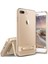 VRS iPhone 8 Plus / 7 Plus Crystal Bumper Kılıf Shine Gold 1