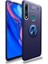 Honor 9X - Huawei Y9 Prime 2019 Kılıf Ultra Korumalı Manyetik Autofocus Shockprof Ravel Yüzüklü Standlı Slikon Kapak Arka Kapak Lacivert 1