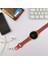 Samsung Watch 42 mm Lazer Kaplama Slim Silikon Bumber Kılıf - Gold 4