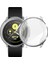 Samsung Galaxy Watch Active 2 40 mm Önü Kapalı Tasarım Silikon Kılıf - Şeffaf 1