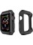 Apple Watch Uyumlu Serie 4/5 40 mm Defender Serisi Silikon Kılıf - Siyah MC1401 2
