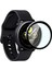Samsung Galaxy Watch Active 2 44 mm Tam Kaplayan Kavisli 3D Ekran Koruyucu Pet Film - Siyah 2