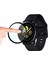 Samsung Galaxy Watch Active 2 44 mm Tam Kaplayan Kavisli 3D Ekran Koruyucu Pet Film - Siyah 4