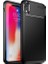 Apple iPhone XR Kılıf Karbon Desenli Lux Negro Silikon + 360 Full Body Ekran Koruyucu Siyah 1