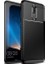 Huawei Mate 10 Lite Kılıf Karbon Desenli Lux Negro Silikon + Full Body Ekran Koruyucu Siyah 1