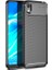 Huawei Y5 2019 Kılıf Karbon Desenli Lux Negro Silikon Siyah 1