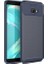 Samsung Galaxy J4 Plus Kılıf Karbon Desenli Lux Negro Silikon Lacivert 1