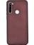 Xiaomi Redmi Note 8T Kılıf Premier Silikon Koruma + Nano Glass Mürdüm 1