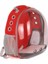 Astronot Kedi Köpek Sırt Taşıma Çantası Şeffaf Kapaklı Kırmızı 1